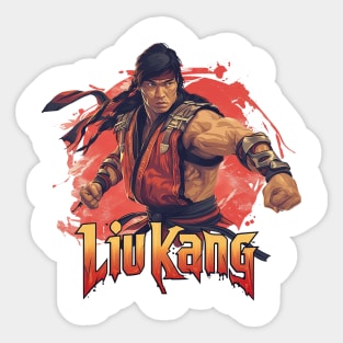 liu kang Sticker